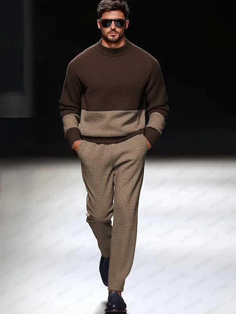 Elegance Colorblock 2-Piece Set sold by Coofandy product image thumbnail 2