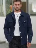 Leisure Utility Double Pockets Jacket sold by Coofandy