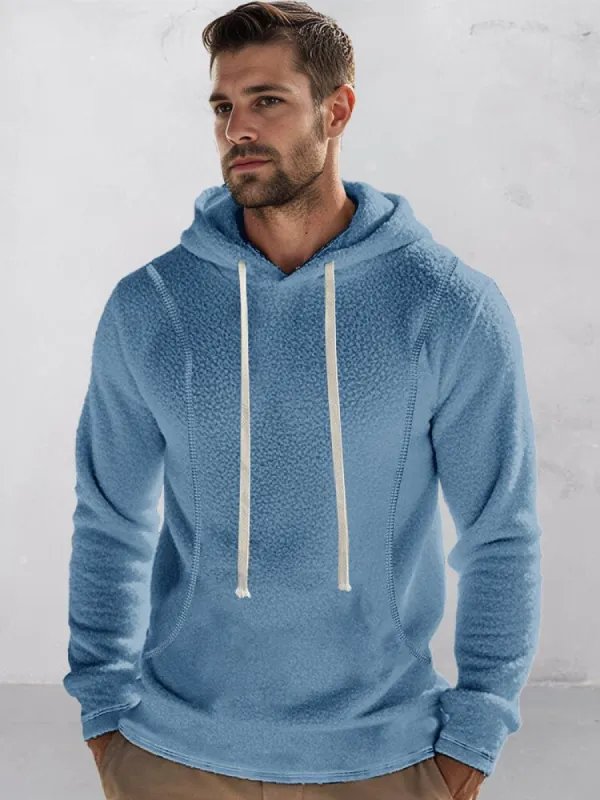 Comfy Warm Polar Fleece Hoodie sold by Coofandy