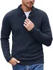 Casual Cable Knit Henley Sweater (US Only) sold by Coofandy