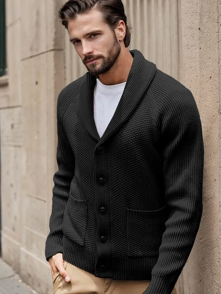 Stylish Regular Fit Knit Cardigan sold by Coofandy product image thumbnail 4