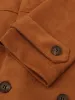 Vintage Comfy Suede Trench Coat sold by Coofandy