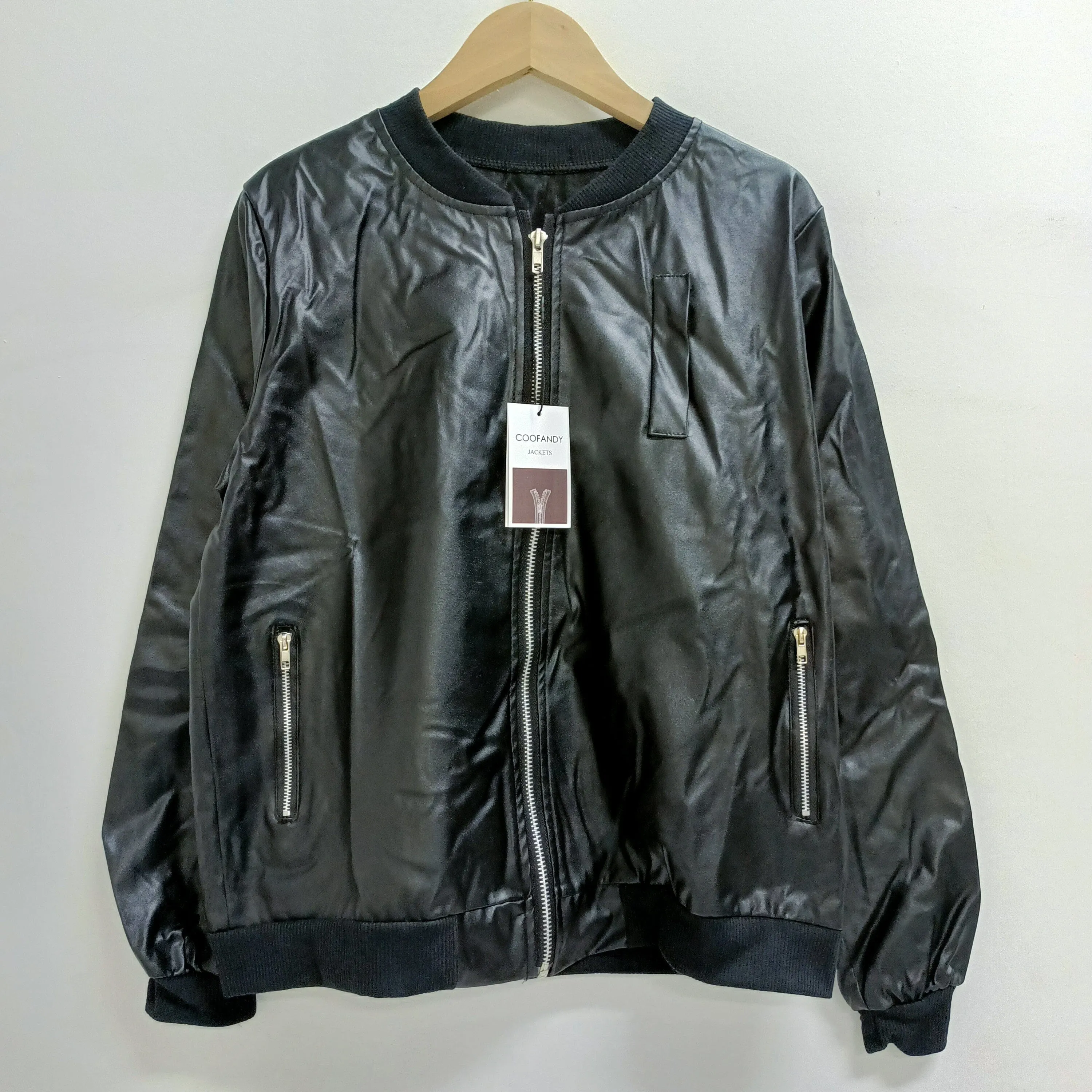 COOFANDY Classic Leather Jacket sold by Coofandy