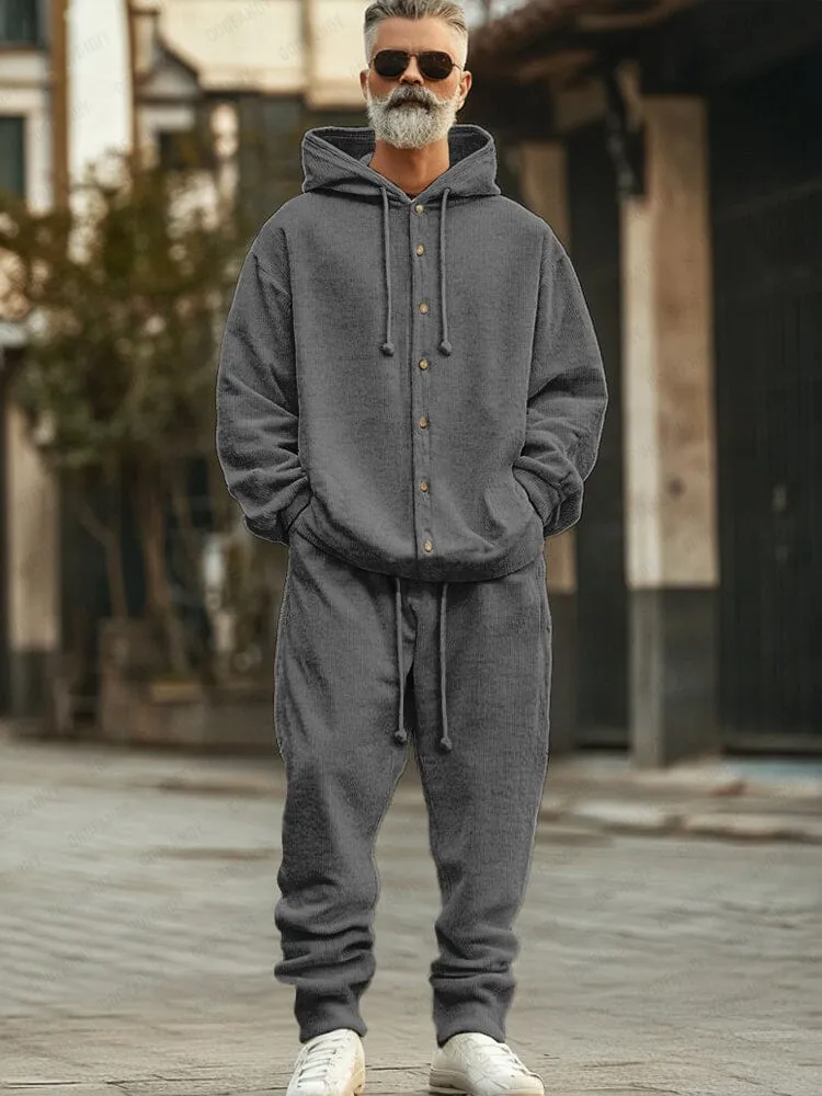 Athleisure Hoodie Jogger Pants Set sold by Coofandy product image thumbnail 2