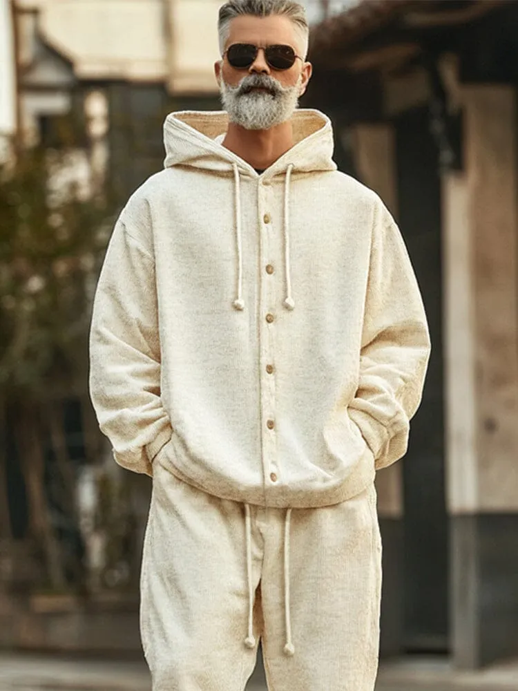 Athleisure Hoodie Jogger Pants Set sold by Coofandy product image thumbnail 3