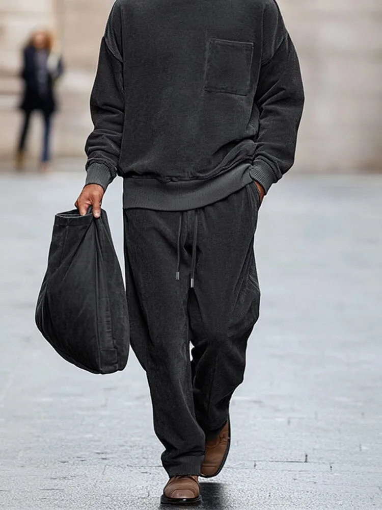 Subtle Sophistication Corduroy 2-Piece Set sold by Coofandy product image thumbnail 4