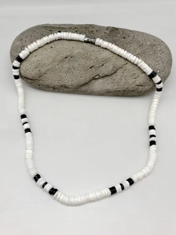 Bohemian Seashell Beaded Necklace sold by Coofandy