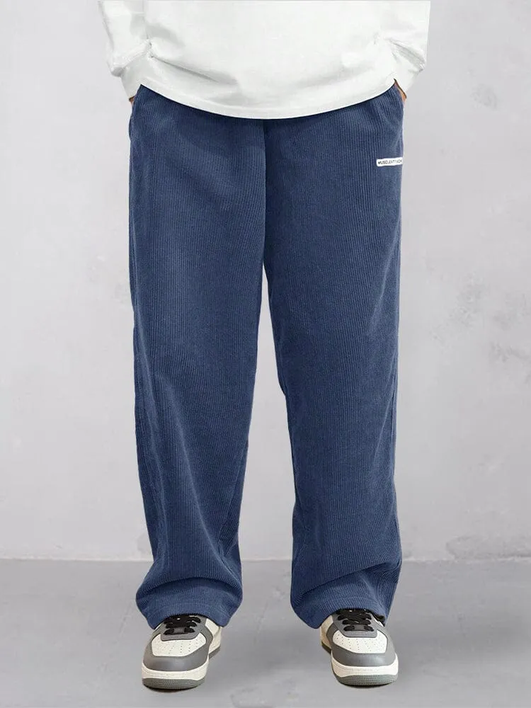 Essential Corduroy Straight Leg Pants sold by Coofandy
