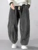 Rlaxed Fit Corduroy Harem Pants sold by Coofandy