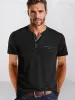 Classic Pure Ease Henley Shirt sold by Coofandy