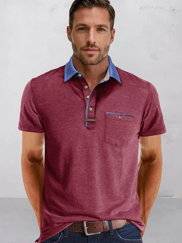 Everyday Relaxed Fit Polo Shirt sold by Coofandy product image thumbnail 5