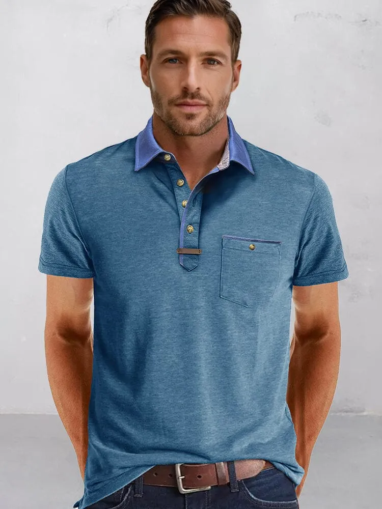 Everyday Relaxed Fit Polo Shirt sold by Coofandy product image thumbnail 3