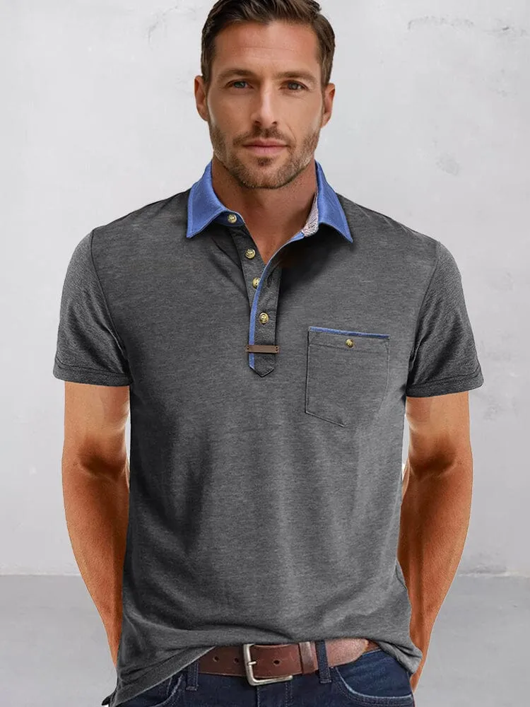 Everyday Relaxed Fit Polo Shirt sold by Coofandy product image thumbnail 4