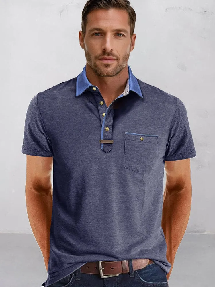 Everyday Relaxed Fit Polo Shirt sold by Coofandy