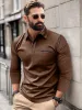 Casual Relaxed Fit Polo Shirt sold by Coofandy