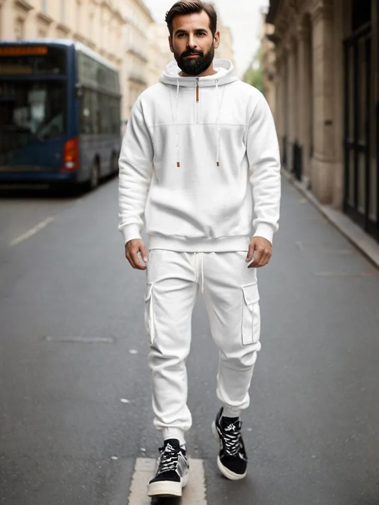 Soft Athleisure Hoodie Pants Set sold by Coofandy product image thumbnail 2