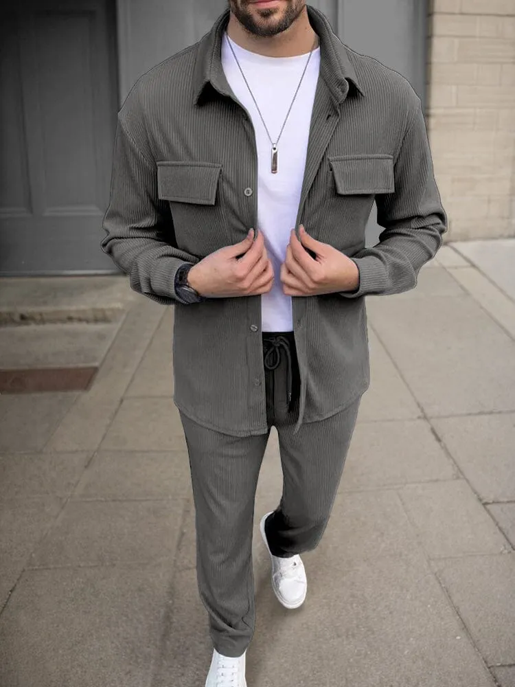 Essential Spring Corduroy 2-Piece Set sold by Coofandy product image thumbnail 4