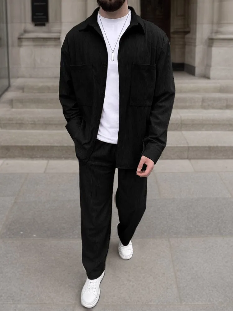 Modern Corduroy 2-Piece Matching Sets sold by Coofandy product image thumbnail 3