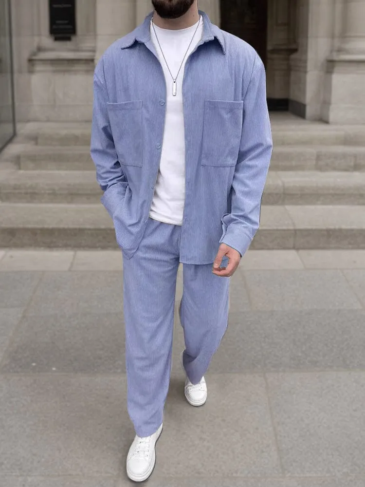 Modern Corduroy 2-Piece Matching Sets sold by Coofandy product image thumbnail 2