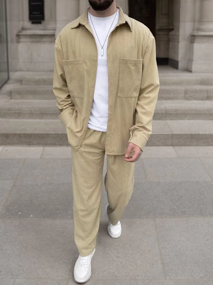 Modern Corduroy 2-Piece Matching Sets sold by Coofandy