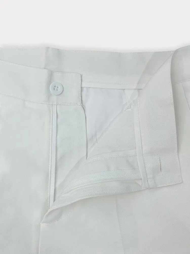 Elegant Simple Regular Fit Suit Pants sold by Coofandy product image thumbnail 5