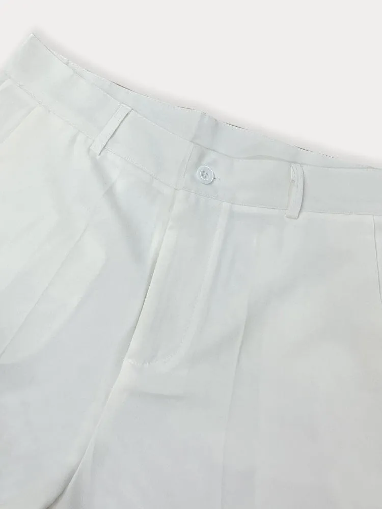 Elegant Simple Regular Fit Suit Pants sold by Coofandy product image thumbnail 4