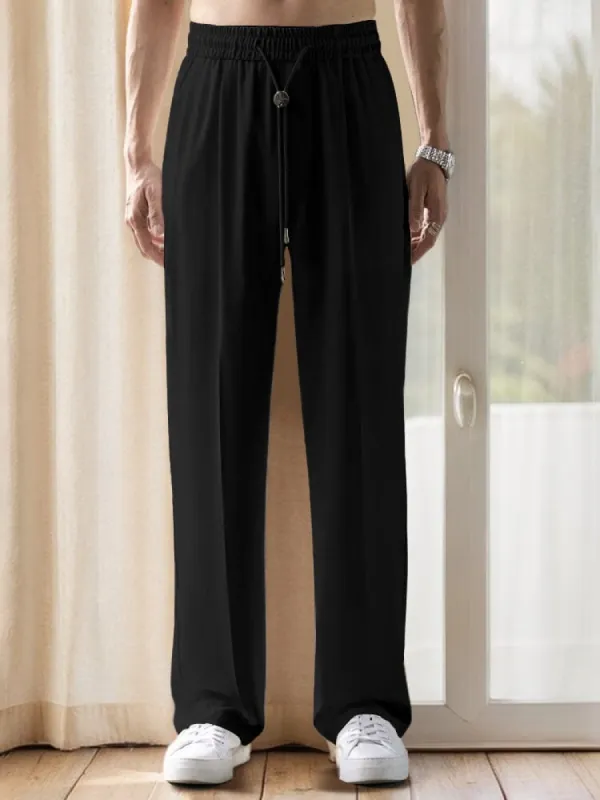 Classic Versatile Straight Legs Trousers sold by Coofandy