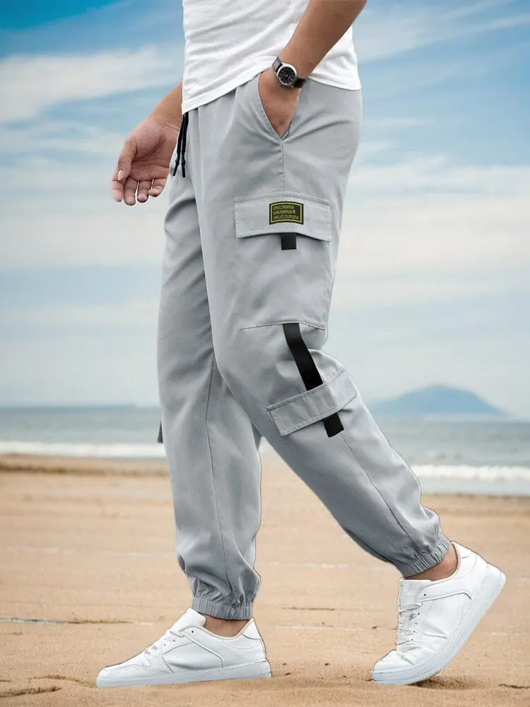 Stylish Casual Cargo Pants sold by Coofandy product image thumbnail 4