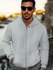 Casual Regular Fit Waffle Jacket sold by Coofandy