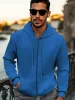 Casual Regular Fit Waffle Jacket sold by Coofandy