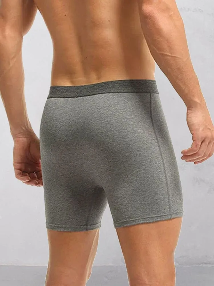 4 Pack Cotton Stretch Boxer Brief sold by Coofandy product image thumbnail 4