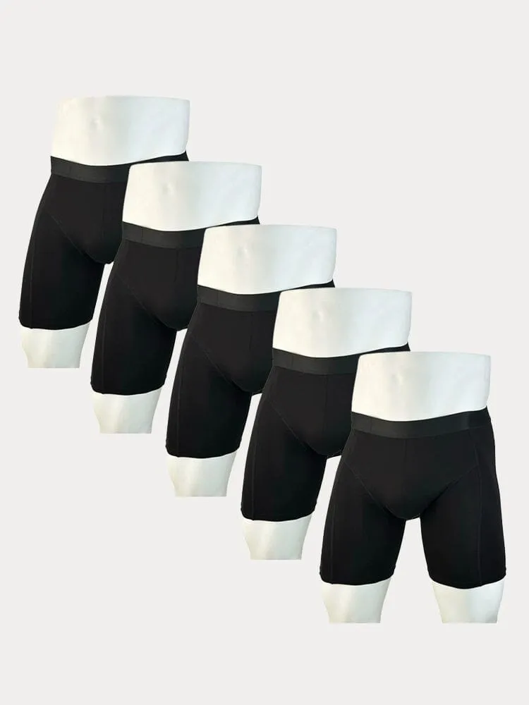 5 Pack Cotton Stretch Boxer Brief sold by Coofandy product image thumbnail 3