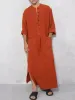 Long Cotton Linen Style Slit Shirt (Live Only) sold by Coofandy