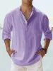 Cotton Linen Casual Long Sleeve Shirt (Live Only) sold by Coofandy