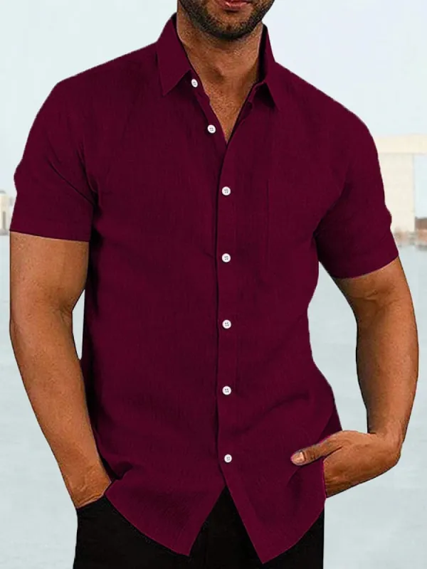 Short Sleeve Casual Shirt (Live Only) sold by Coofandy