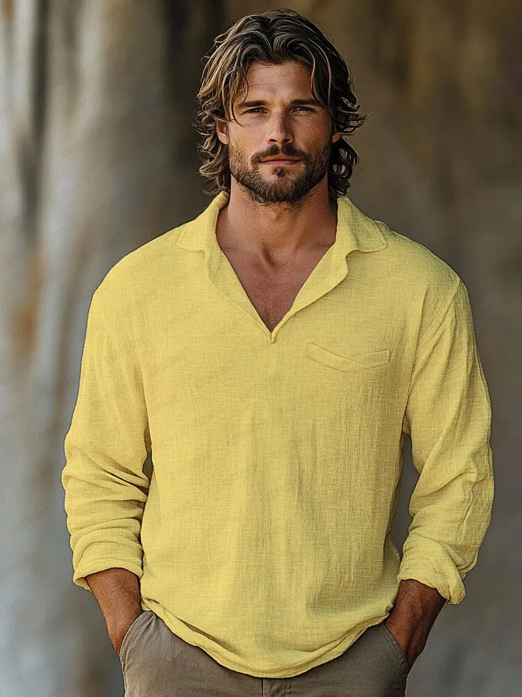 Effortless Lightweight 100% Cotton Shirt sold by Coofandy product image thumbnail 2