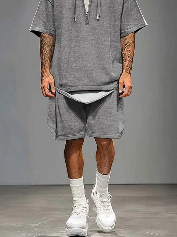 Comfort 100% Cotton Athleisure Set sold by Coofandy product image thumbnail 4