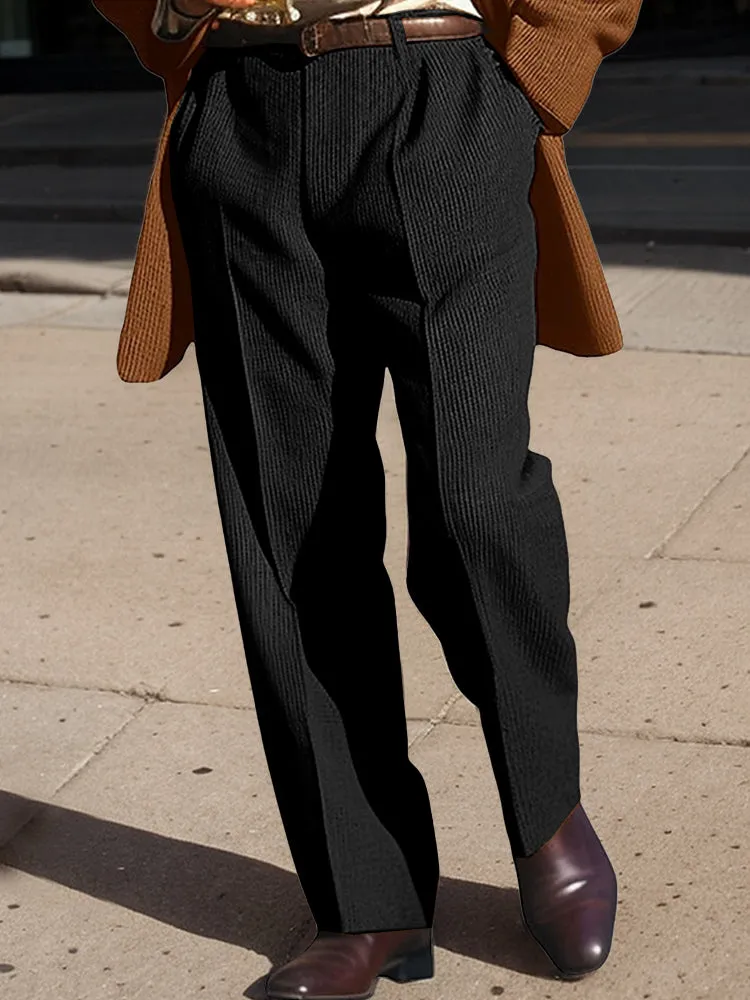 Elegance Straight Leg Suit Pants sold by Coofandy product image thumbnail 2