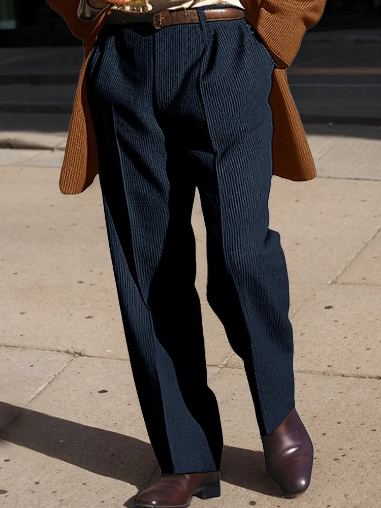 Elegance Straight Leg Suit Pants sold by Coofandy product image thumbnail 4