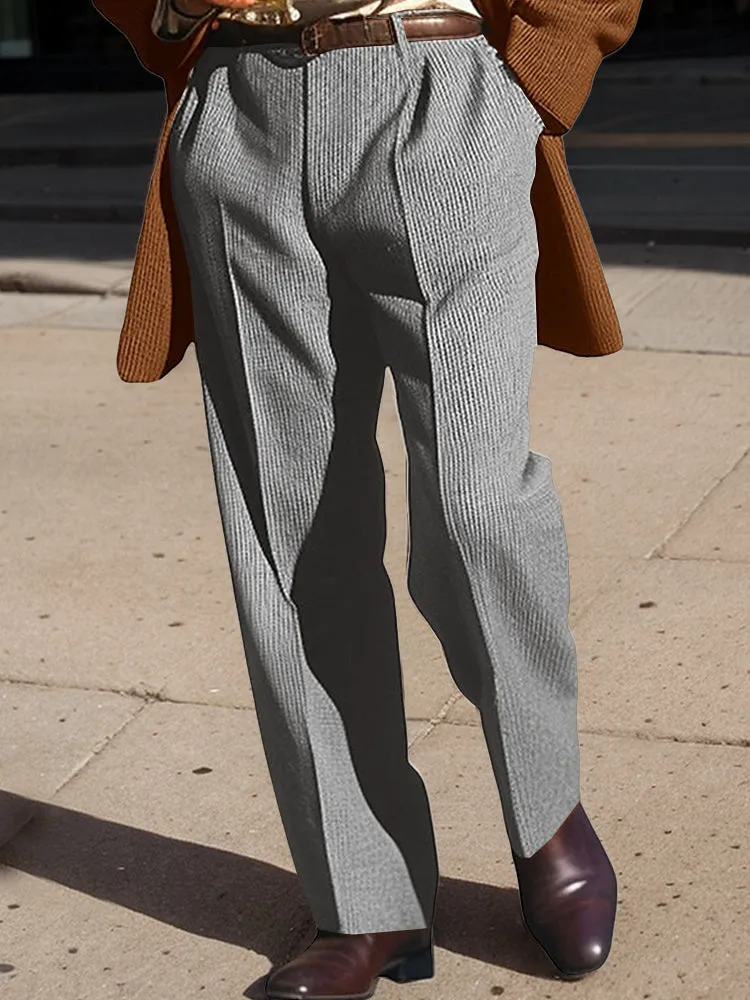 Elegance Straight Leg Suit Pants sold by Coofandy product image thumbnail 3