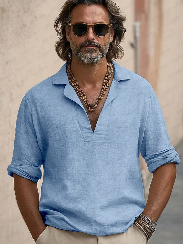 Casual Minimalist 100% Cotton Shirt sold by Coofandy