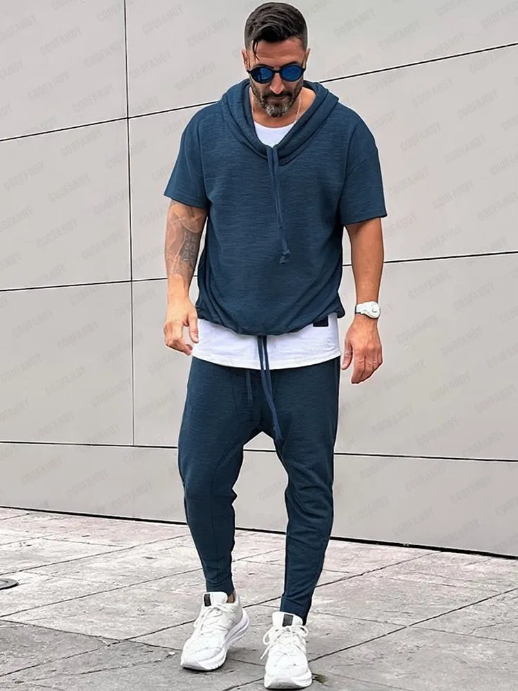 Versatile Comfy Hooded 2-Piece Set sold by Coofandy