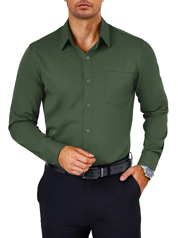 Formal Button Down Dress Shirt (US Only) sold by Coofandy product image thumbnail 3
