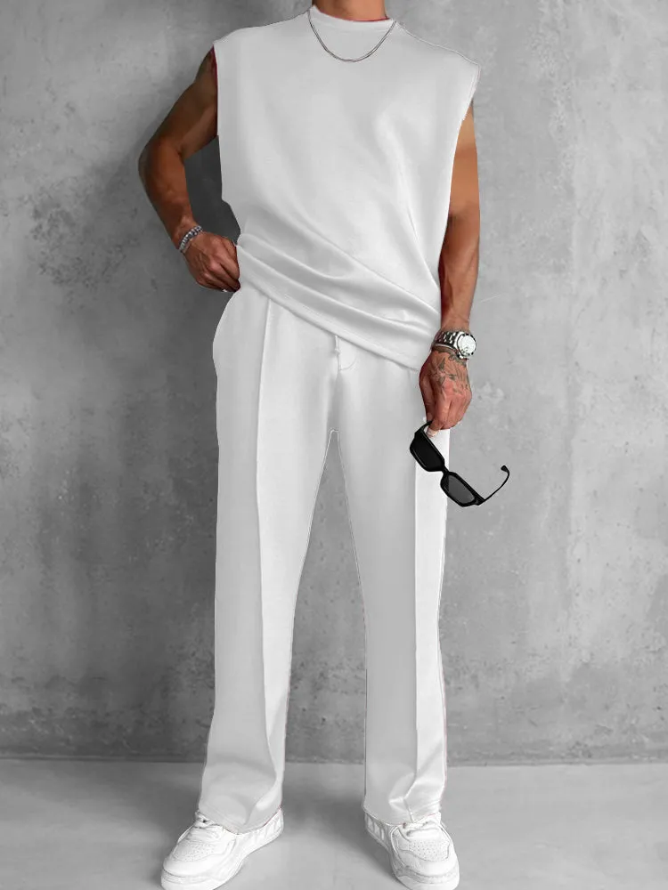 Modern Comfort Tank Top Pants Set sold by Coofandy