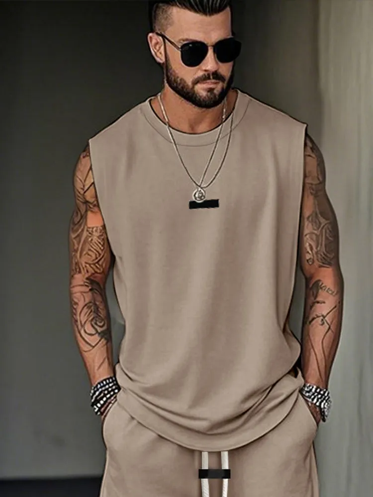 Simple Active Tank Top Shorts Set sold by Coofandy product image thumbnail 3