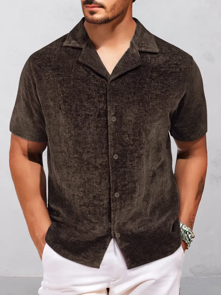 Luxury Soft Touch Chenille Shirt sold by Coofandy product image thumbnail 2