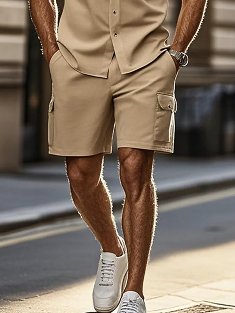 Cargo Style Cotton Causal Set sold by Coofandy product image thumbnail 4