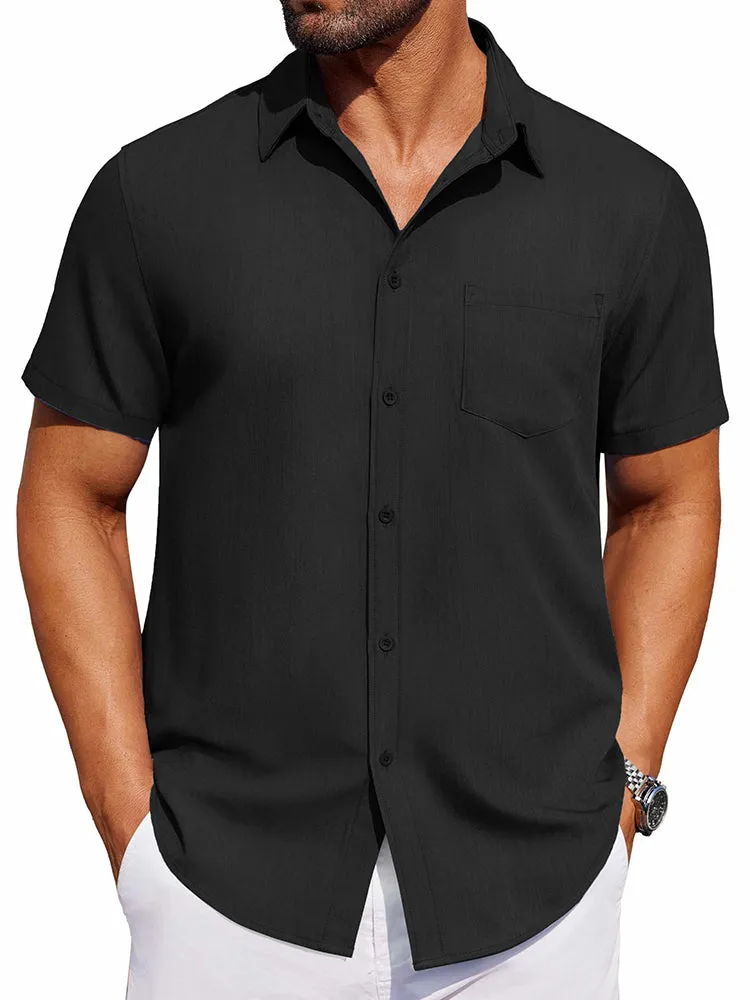 Casual Button Down Denim Shirt (US Only) sold by Coofandy product image thumbnail 2