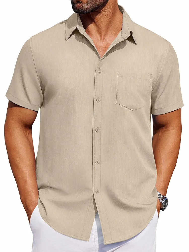 Casual Button Down Denim Shirt (US Only) sold by Coofandy product image thumbnail 4