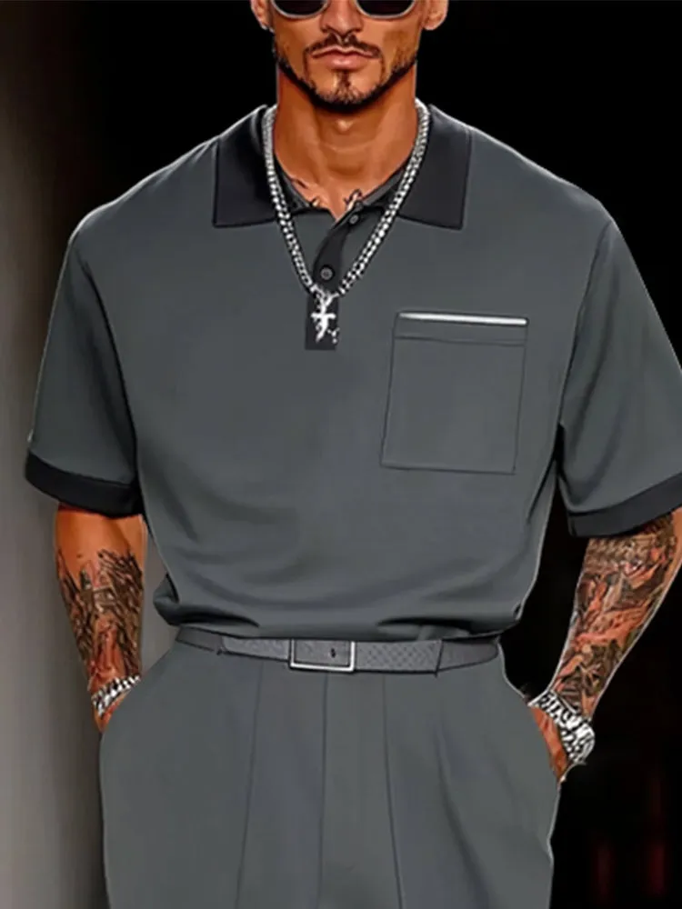 Urban Relaxed Fit Casual Set sold by Coofandy product image thumbnail 3